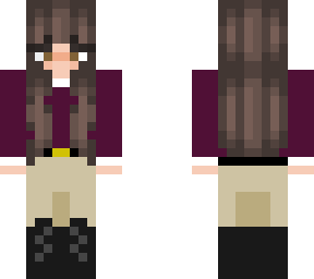 maroon equestrian fixed