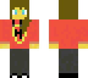 mdchen skin, rot