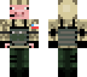militar cerdo