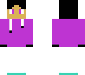 my skin purple