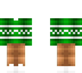 ob - ugly green christmas sweater
