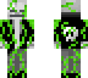 overgrown skele in hoodie