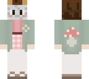 person with goat mask