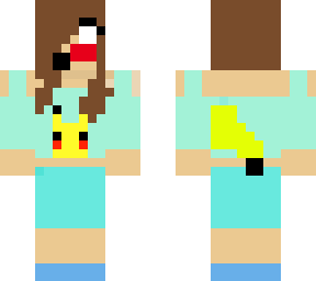 pokemon girl thiking of her drem...