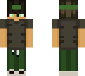 quick skin make- green boy