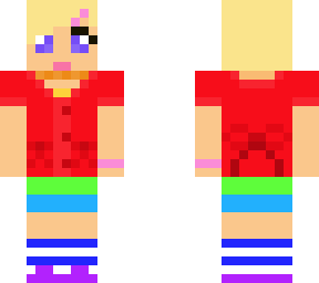 rainbow girl