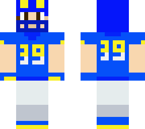 rams blue and bone