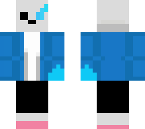 sans but with flaming eye and hand