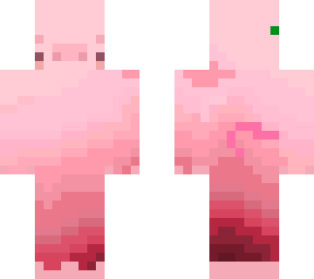 shaded pig with rose