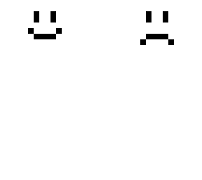 smiley:) :| :(