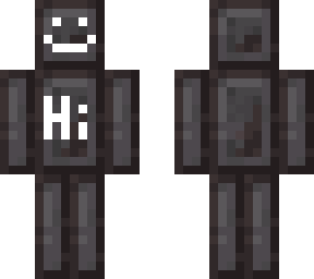 very weird netherite skin
