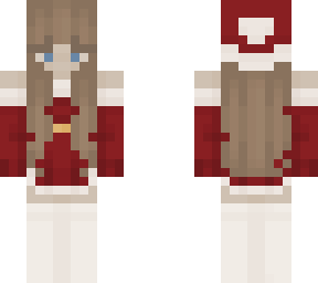 xmas santa girl! not mine i just altered the eyes to look like me