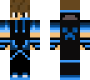 (blue). mine boy