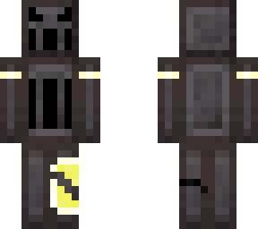 battle damaged netherite golem