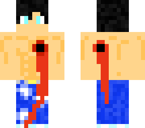 bloody man