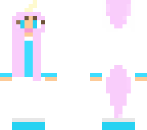 blue pink unicorn