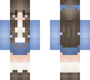 blue sweater girl