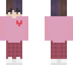 cattyunderhill as a boy (purple hair)