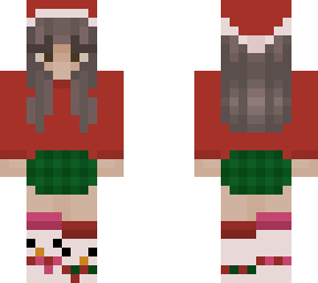 christmas girl skin