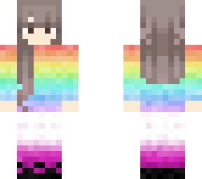 cute rainbow girl