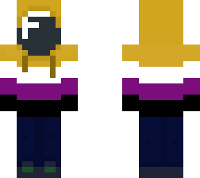 enby pride hoodie template