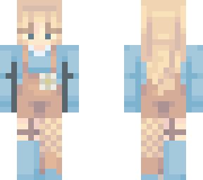girl recorded blue