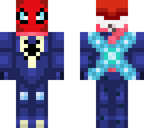 greninja con mascara de spiderman