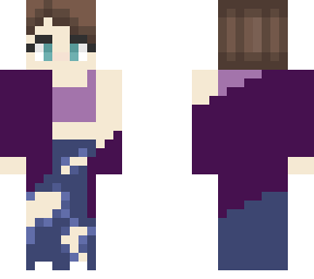 hanging cardigan short haired girl