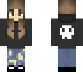 me in a skull hoodie.......yeah