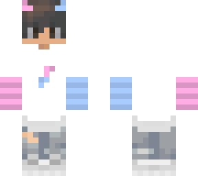 pastel blue/pink boy