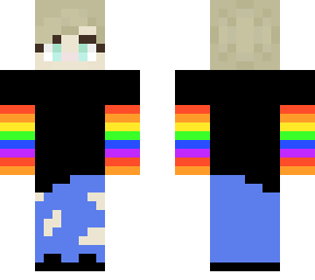 rainbow blonde