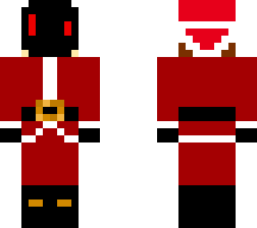 red mask santa guy