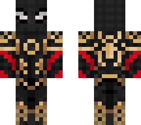 spider man gold&black suit