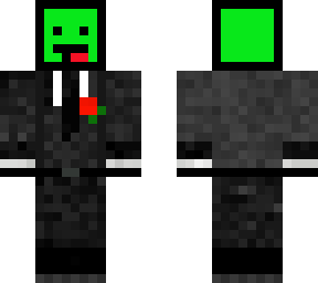 tuxedo green man