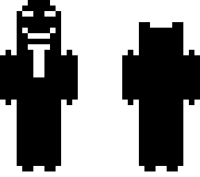 white and black