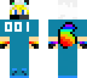 another rainbow fox boy from squid game