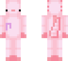 axolotl techno support ribbon