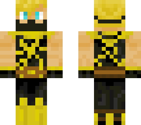 black and gold superhero
