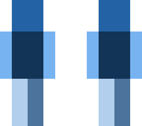 blue man