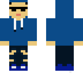 capucha azul