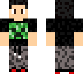 chico con visera de creeper