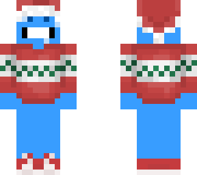 cold face emoji with santa hat