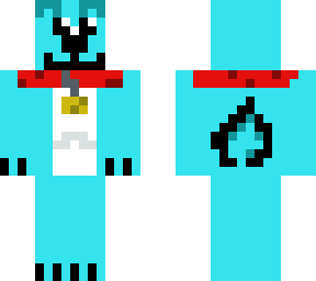 cyan dog