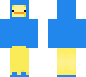duck in a hoodie