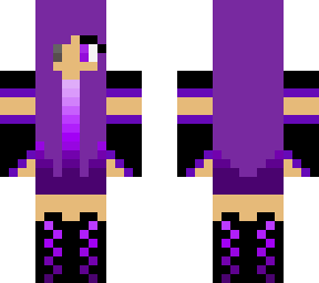 ender girl with gray eye