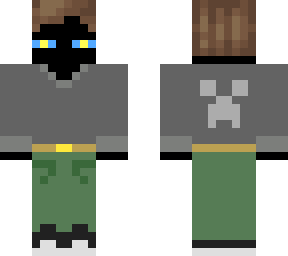 enderman with hair