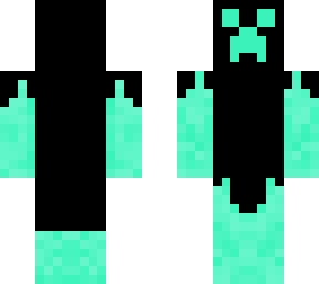 flaming neon creeper