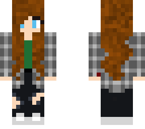 gray flannel girl
