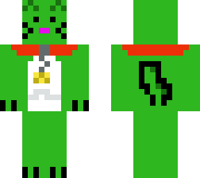 green cat