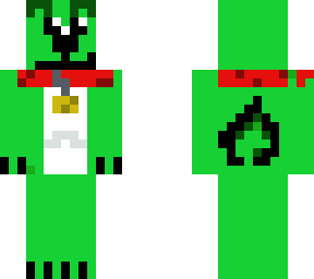 green dog